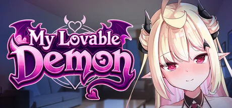 My Lovable Demon 游戏标题与德尔菲娜头像